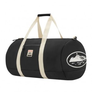 Black Corteiz HMP DUFFLE Bag | UAE000284