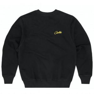 Black Corteiz HMP V1 Allstarz Sweatshirt | UAE000078