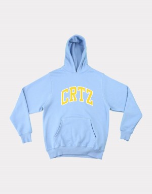 Blue Corteiz Dropout Hoodie | UAE000204