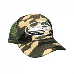 Camo Corteiz Alcatraz Trucker Hat | UAE000273