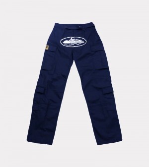 Navy Corteiz Guerillaz* Cargos | UAE000220