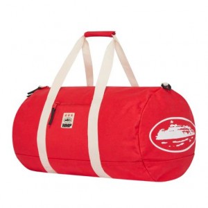 Red Corteiz HMP DUFFLE Bag | UAE000283