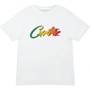 White Corteiz Allstarz T-Shirt | UAE000034