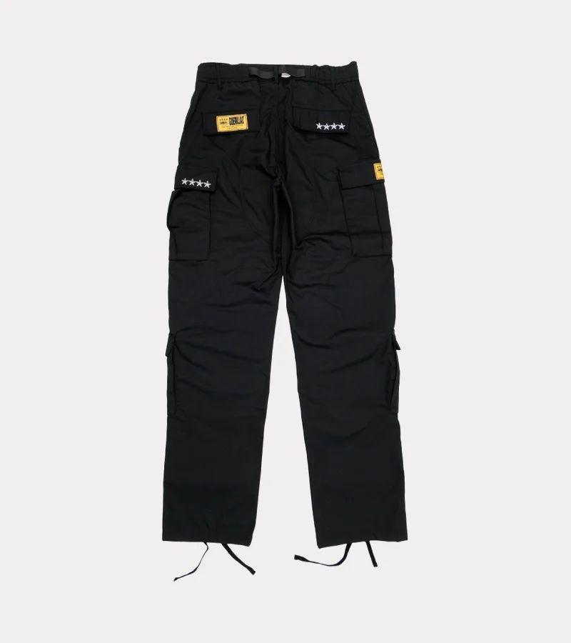 Black Corteiz 4Starz Special Edition Guerillaz Cargos | UAE000219