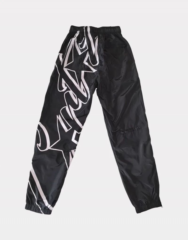 Black Corteiz Big Logo Joggers | UAE000145