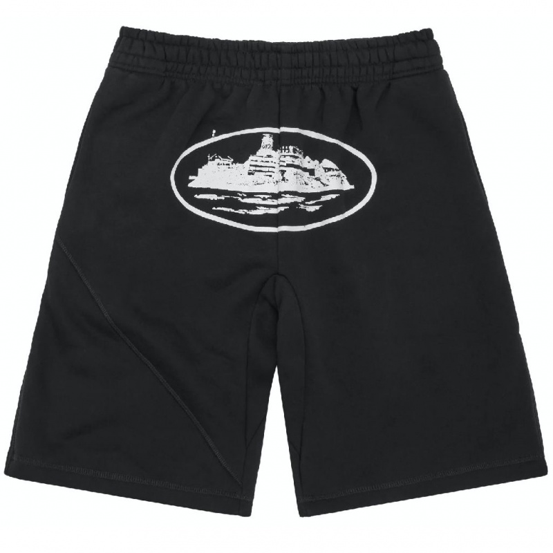 Black Corteiz OG Alc Shorts | UAE000126