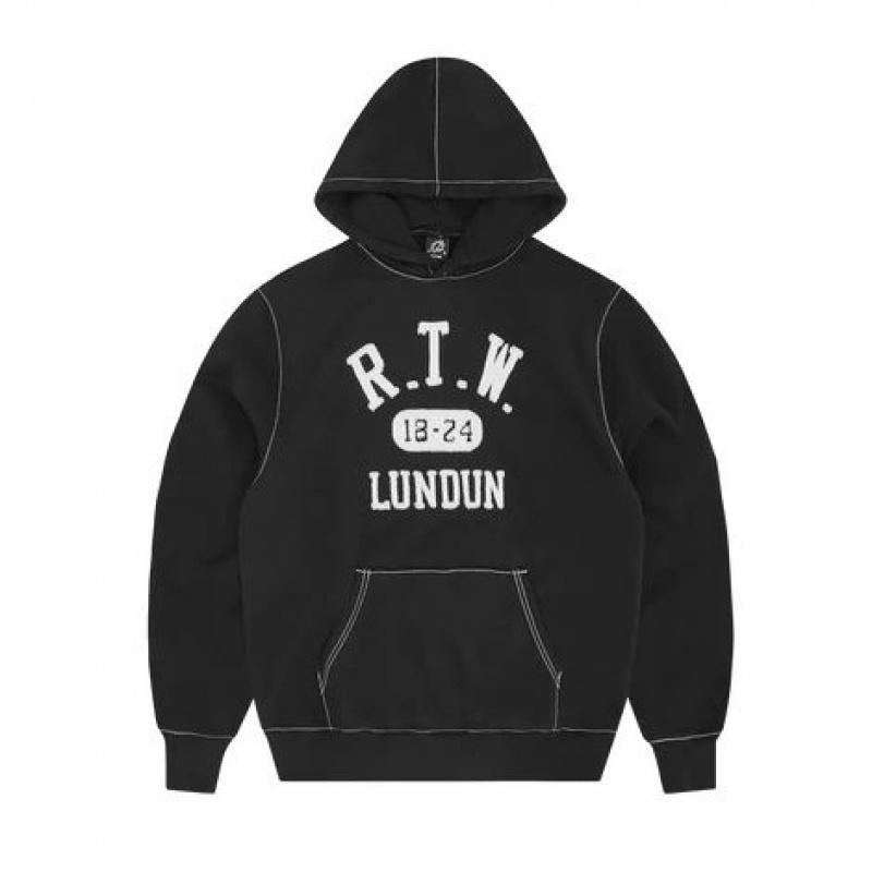 Black Corteiz RTW COLLEGE Hoodie | UAE000201