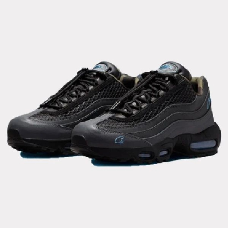 Black Corteiz X NIKE Air Max 95 SP CORTEIZ AEGEAN STORM Shoes | UAE000248