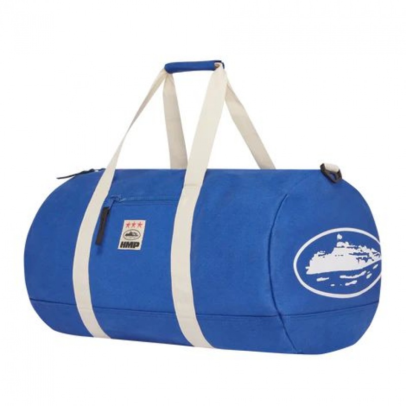 Blue Corteiz HMP DUFFLE Bag | UAE000282