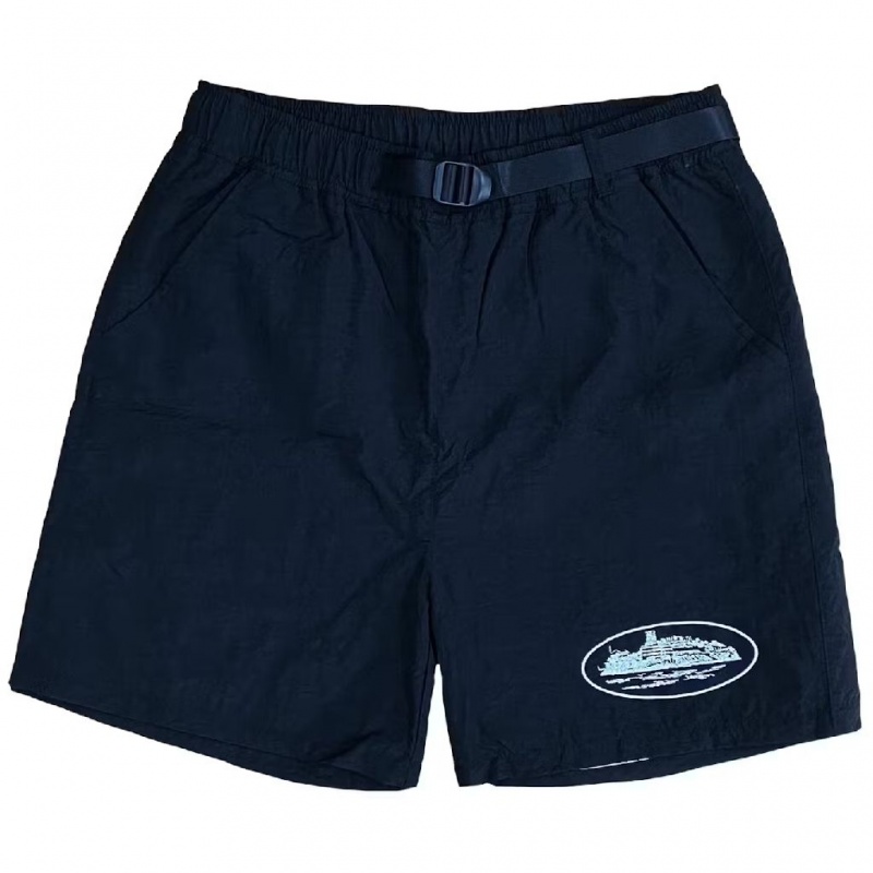 Blue Corteiz Nylon Litework Shorts | UAE000099