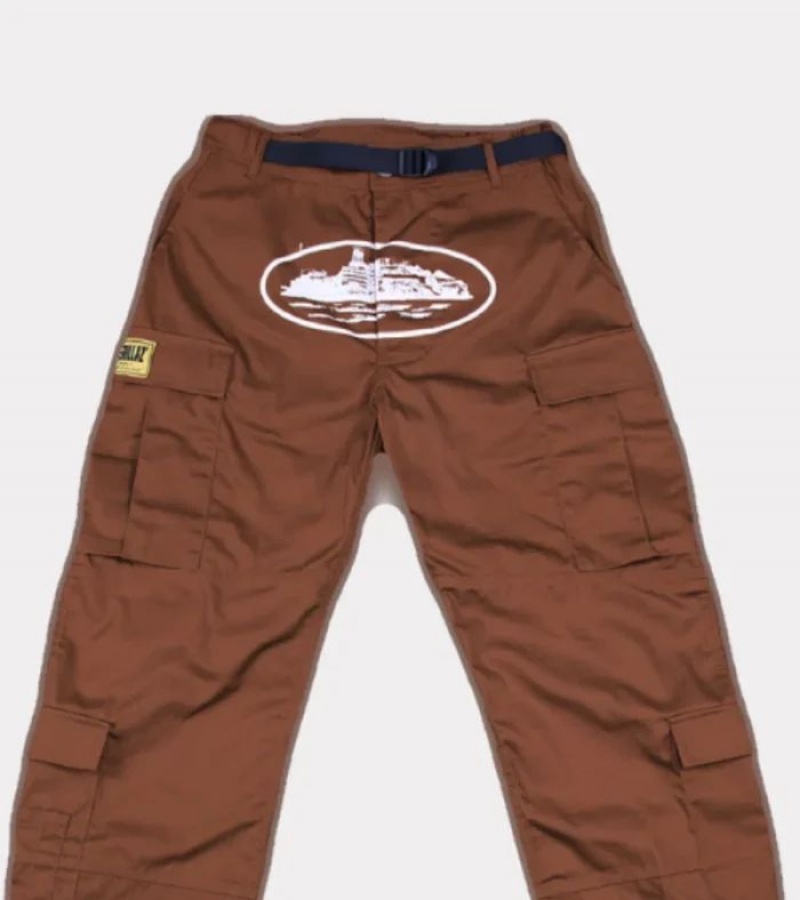 Brown Corteiz Guerillaz* Cargos | UAE000218