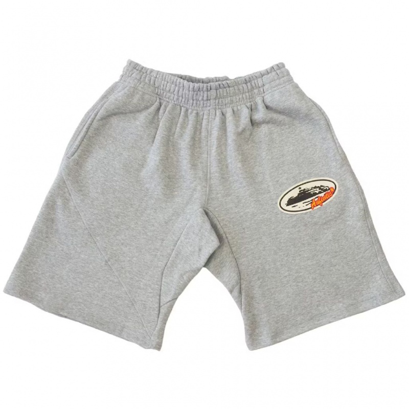 Grey Corteiz Aufentic Shorts | UAE000139