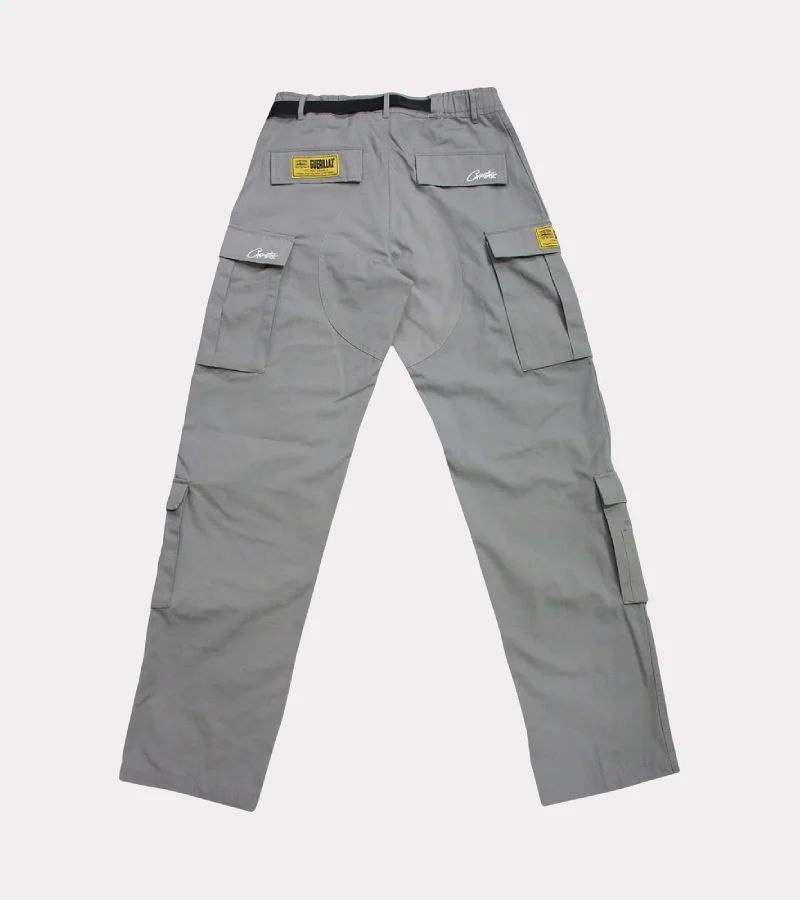 Grey Corteiz Guerillaz Stone Cargos | UAE000228