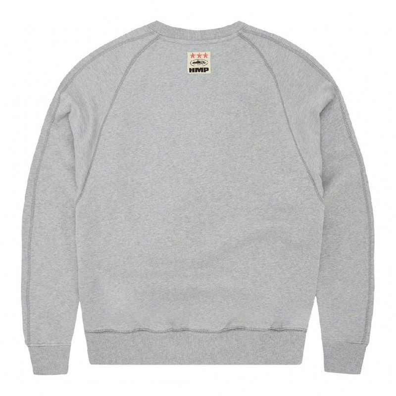 Grey Corteiz HMP V2 Sweatshirt | UAE000097