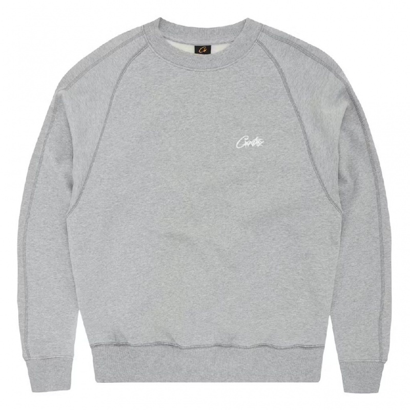 Grey Corteiz HMP V2 Sweatshirt | UAE000097