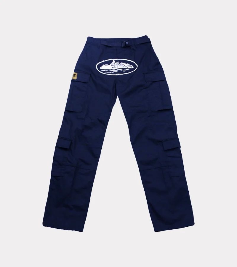 Navy Corteiz Guerillaz* Cargos | UAE000220