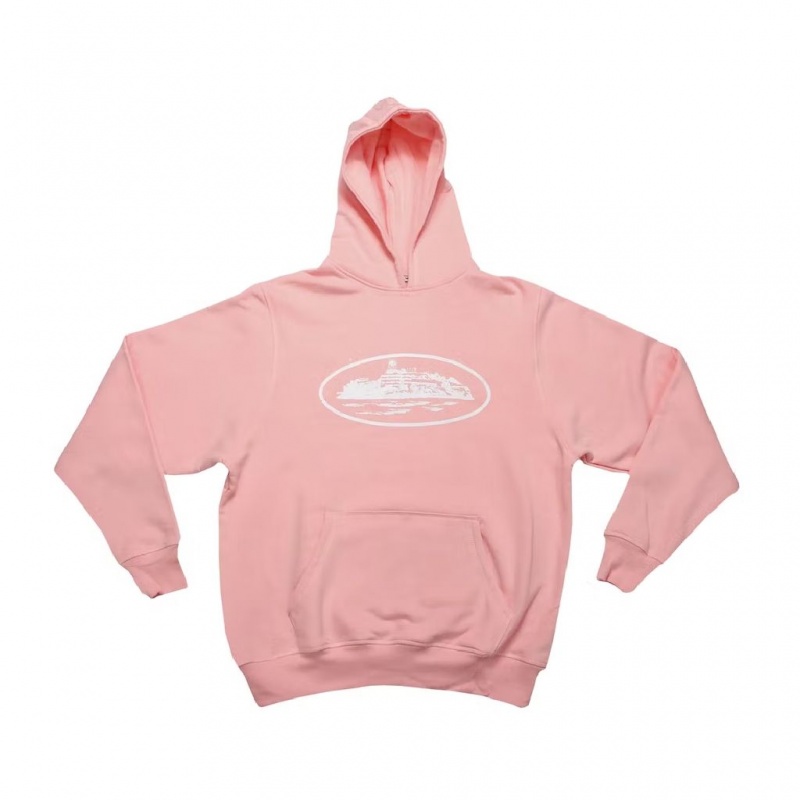 Pink Corteiz Alcatraz Hoodie | UAE000188